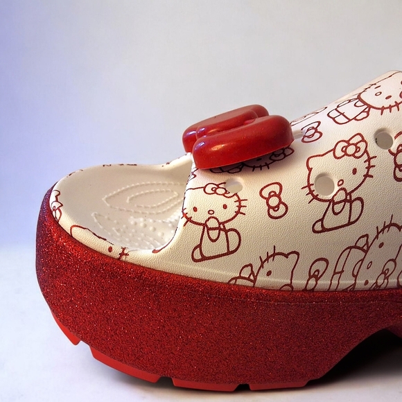 Hello Kitty x Crocs Stomp Slide Sandals – Limited Edition 2024 Size 9W - Picture 6 of 12